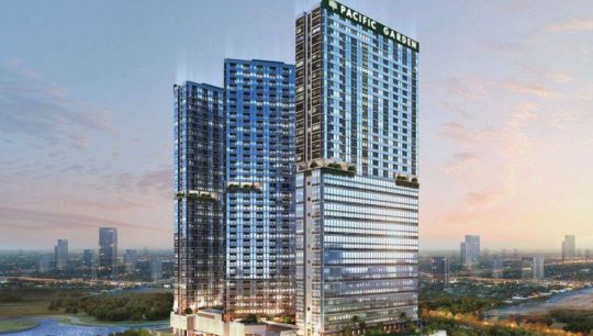 Gedung apartemen Pacific Garden Campus Town