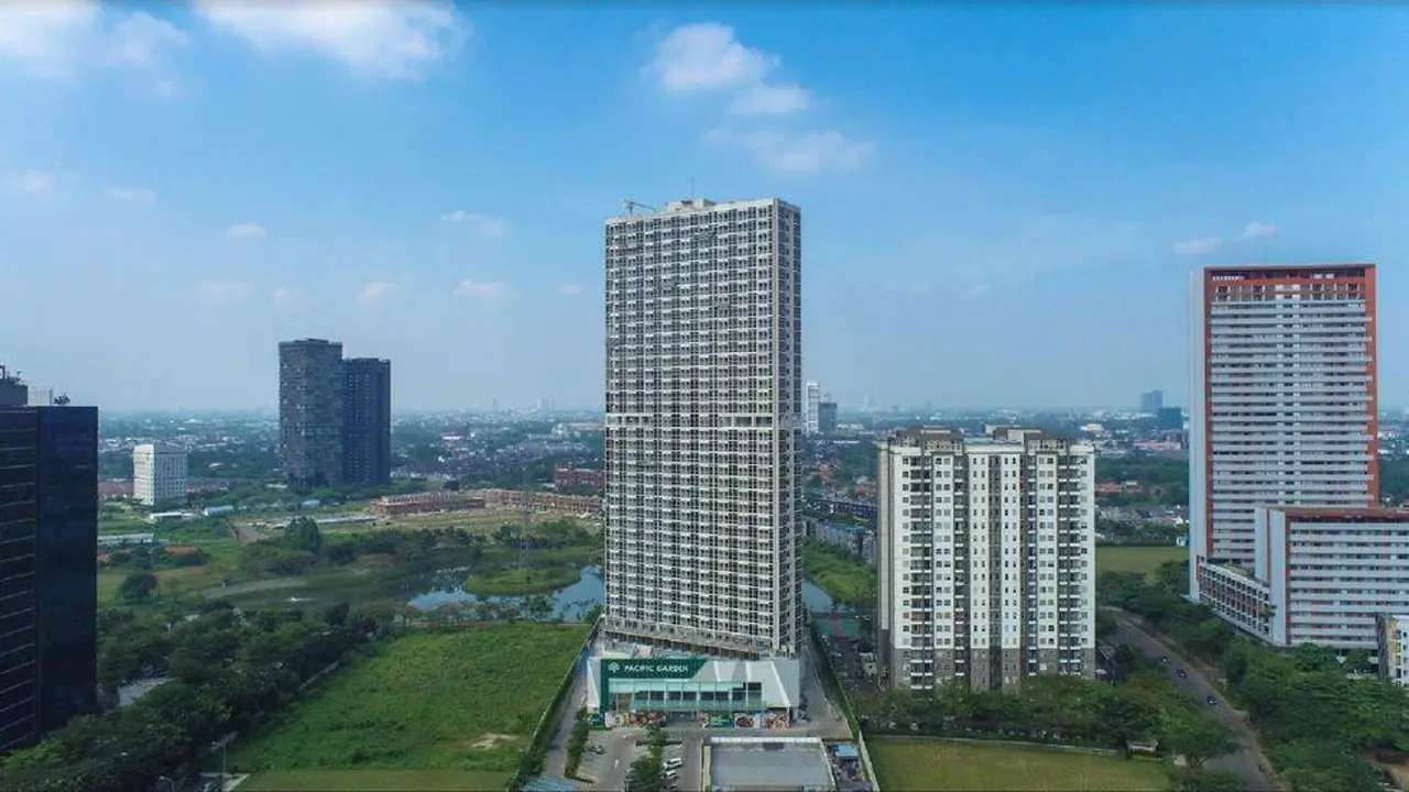 Gedung apartemen Pacific Garden